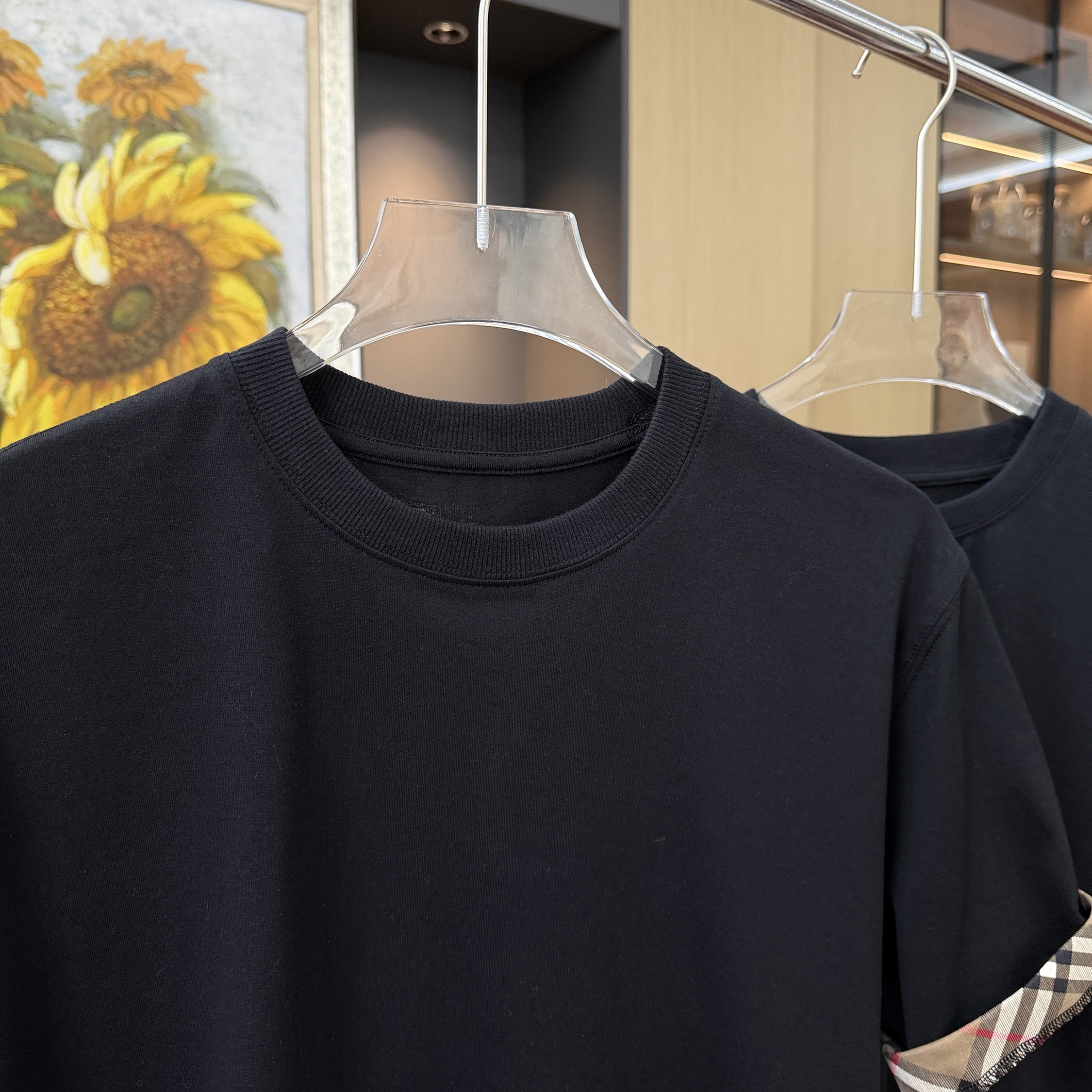 Organic Cotton Check Sleeve