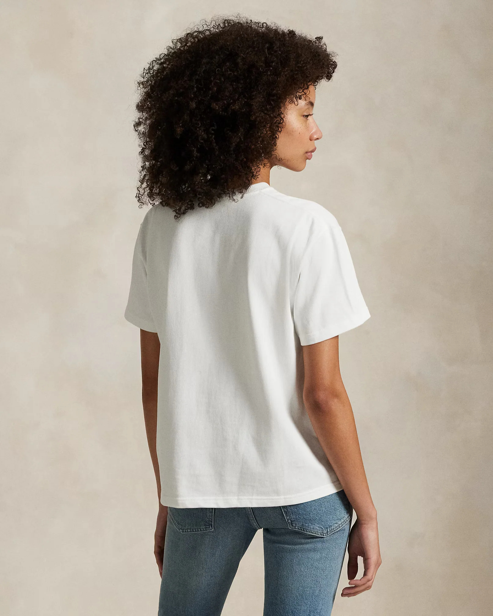 Relaxed Fit Cotton Jersey Tee