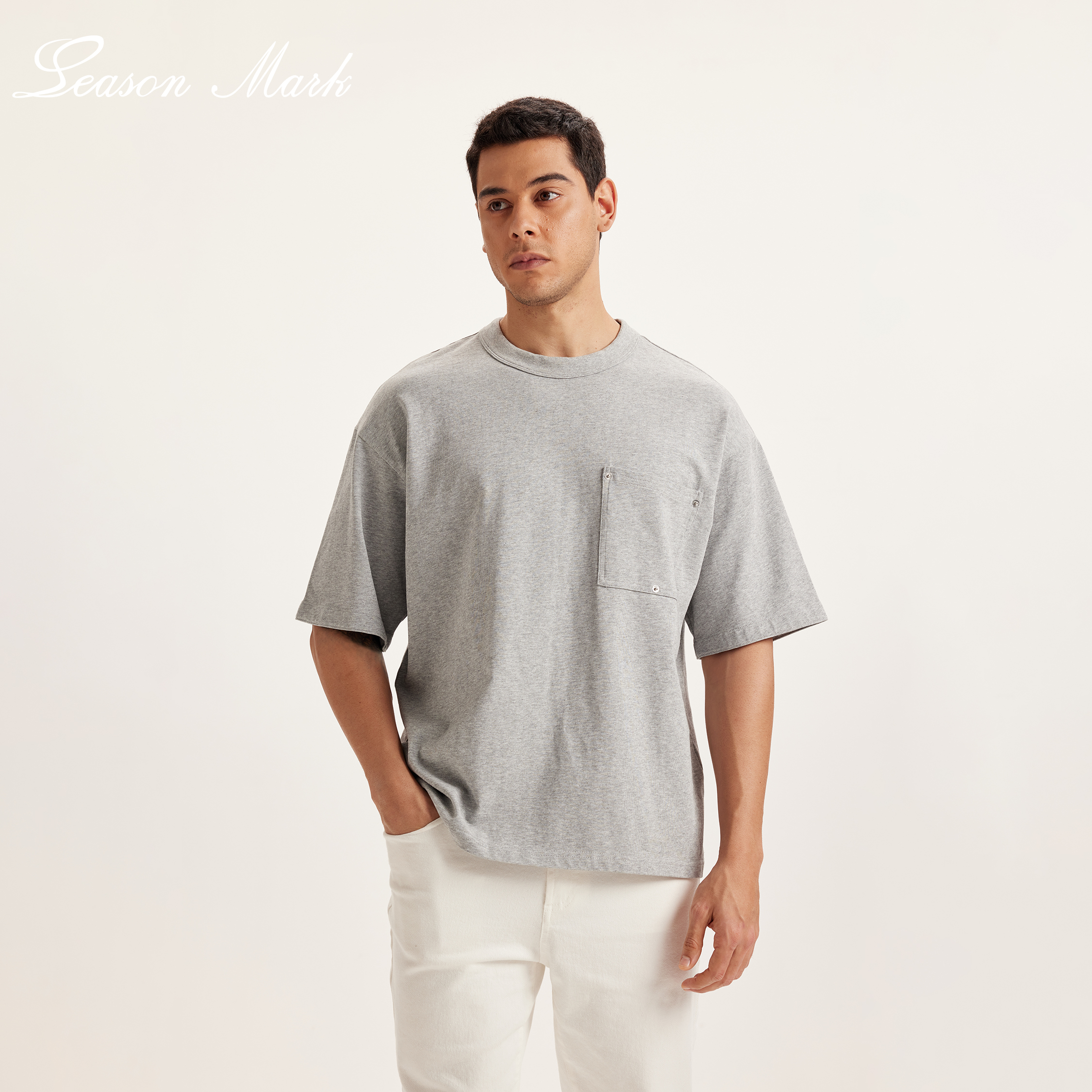 Heavyweight Oversized Pocket Tee – Built for Everyday Comfort