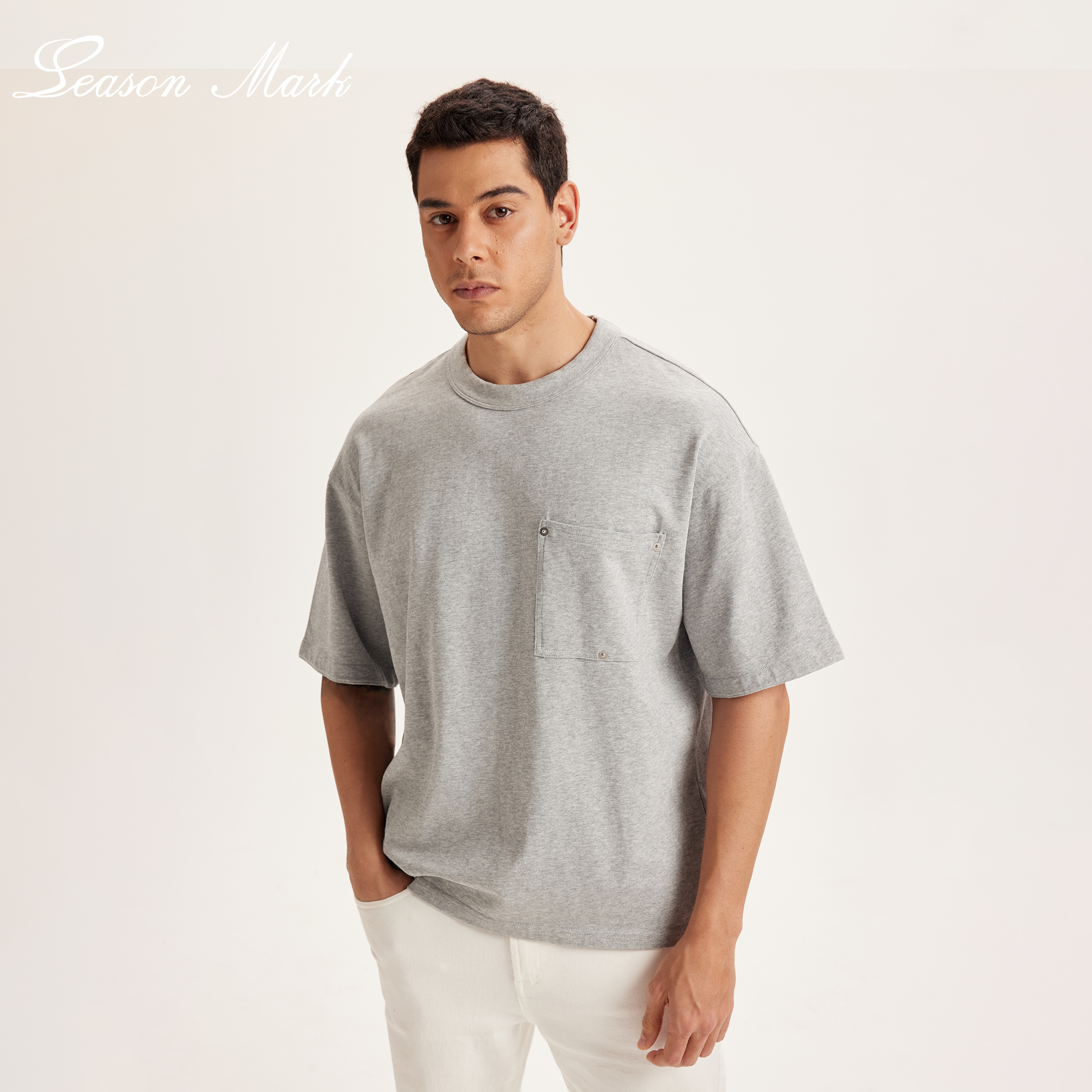 Heavyweight Oversized Pocket Tee – Built for Everyday Comfort