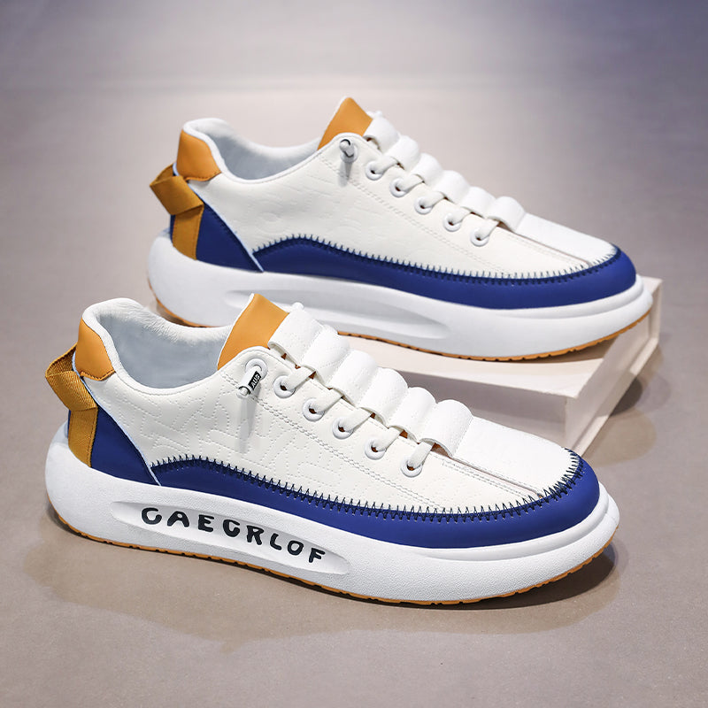 Men's Low-top Skate Shoes Suitable for Outdoor Street Activities, Fashionable and Versatile, Anti-slip Wear-SCSLUXE