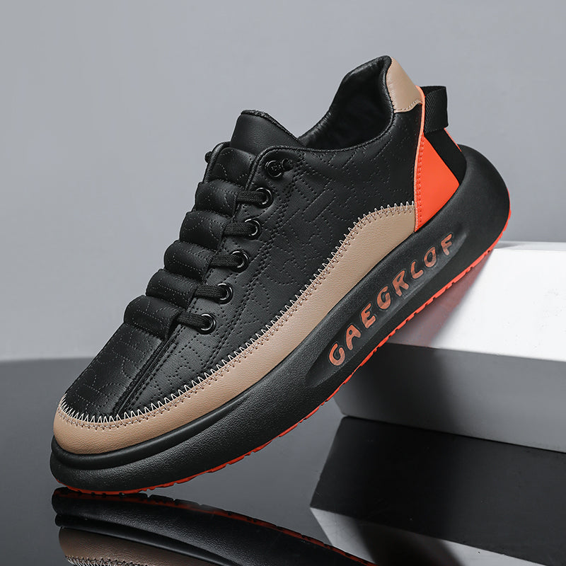 Men's Low-top Skate Shoes Suitable for Outdoor Street Activities, Fashionable and Versatile, Anti-slip Wear-SCSLUXE