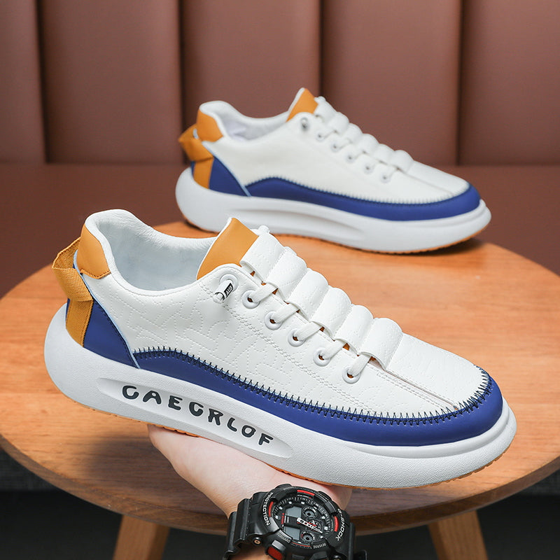 Men's Low-top Skate Shoes Suitable for Outdoor Street Activities, Fashionable and Versatile, Anti-slip Wear-SCSLUXE