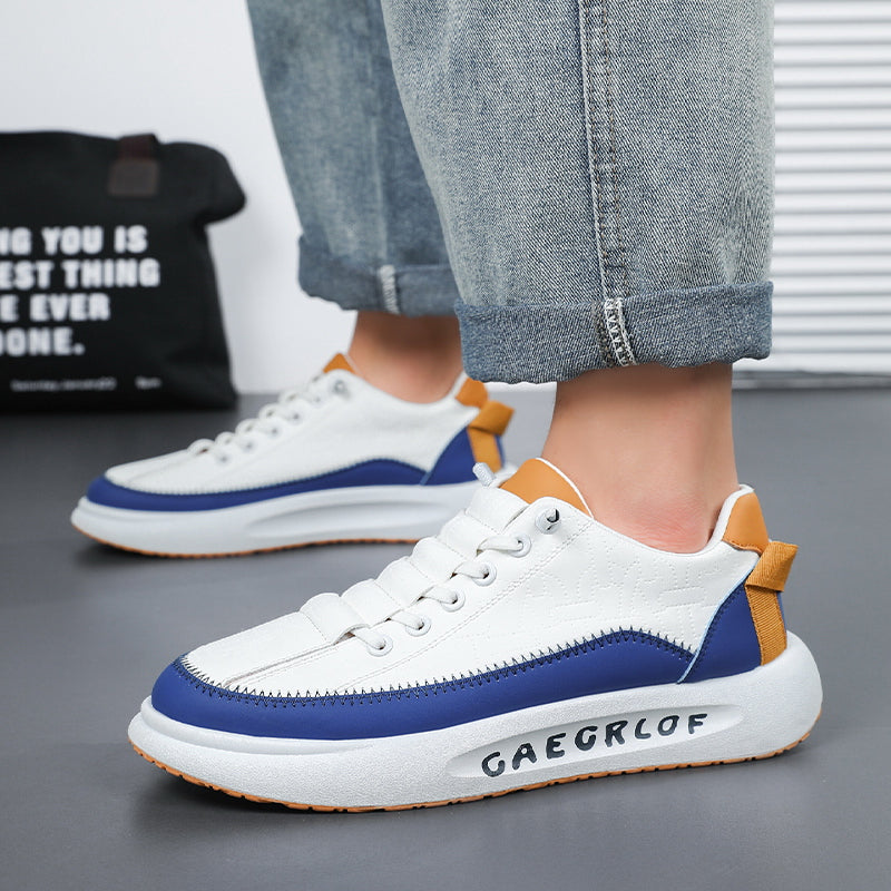 Men's Low-top Skate Shoes Suitable for Outdoor Street Activities, Fashionable and Versatile, Anti-slip Wear-SCSLUXE