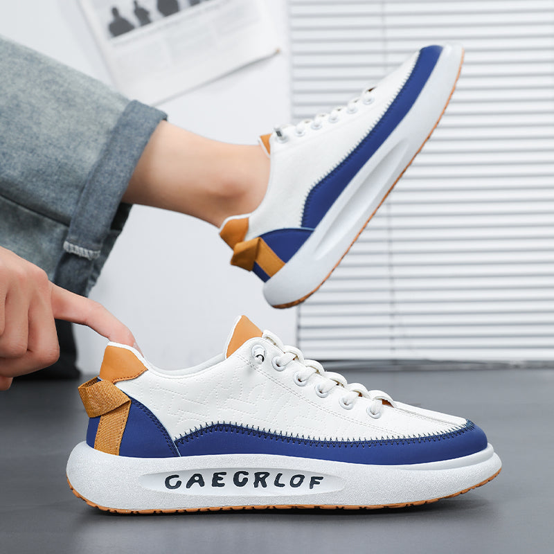 Men's Low-top Skate Shoes Suitable for Outdoor Street Activities, Fashionable and Versatile, Anti-slip Wear-SCSLUXE