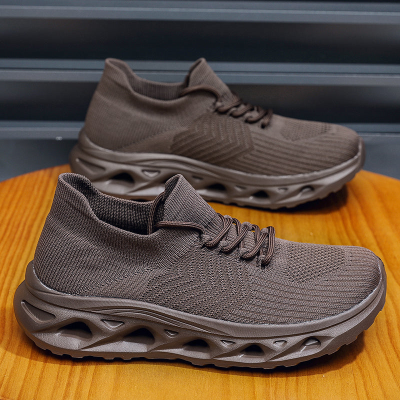 (🔥 Flash Sale: 49% OFF Today Only）Men's Wide Fit Slip-On Walking Shoes with Arch Support – Breathable, Lightweight, Non-Slip Sneakers for Seniors. Ideal for seniors, swollen feet, plantar fasciitis or everyday walking comfort.-SCSLUXE