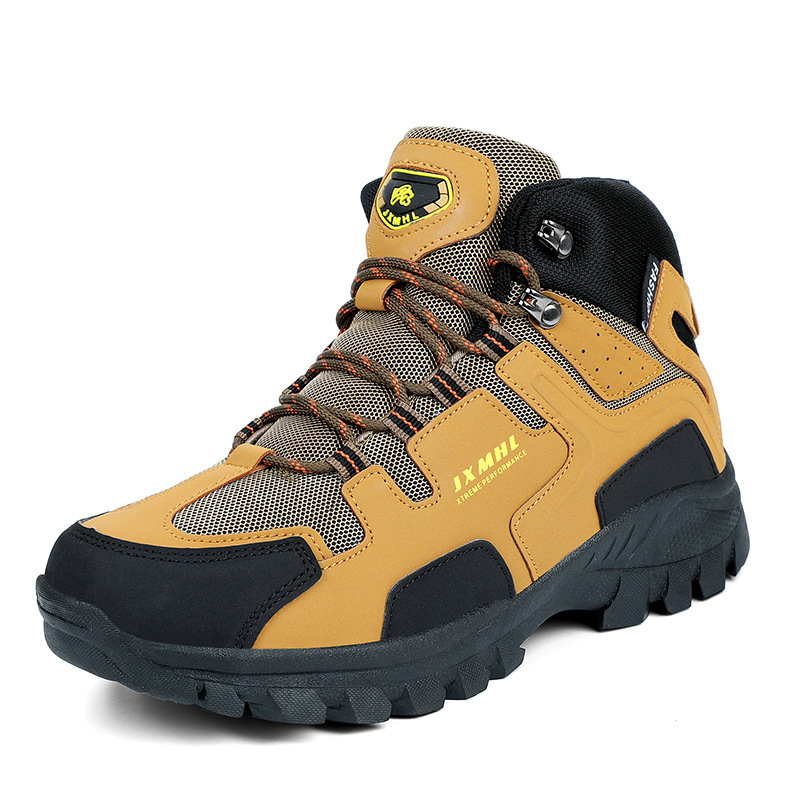 (⏰ Limited Time Sale 49% OFF 🔥) Men's Waterproof Hiking Boots - Breathable Quick-Dry Upper,Mountain Trekking & Outdoor Adventures | All-Terrain Grip & Abrasion-Proof-SCSLUXE