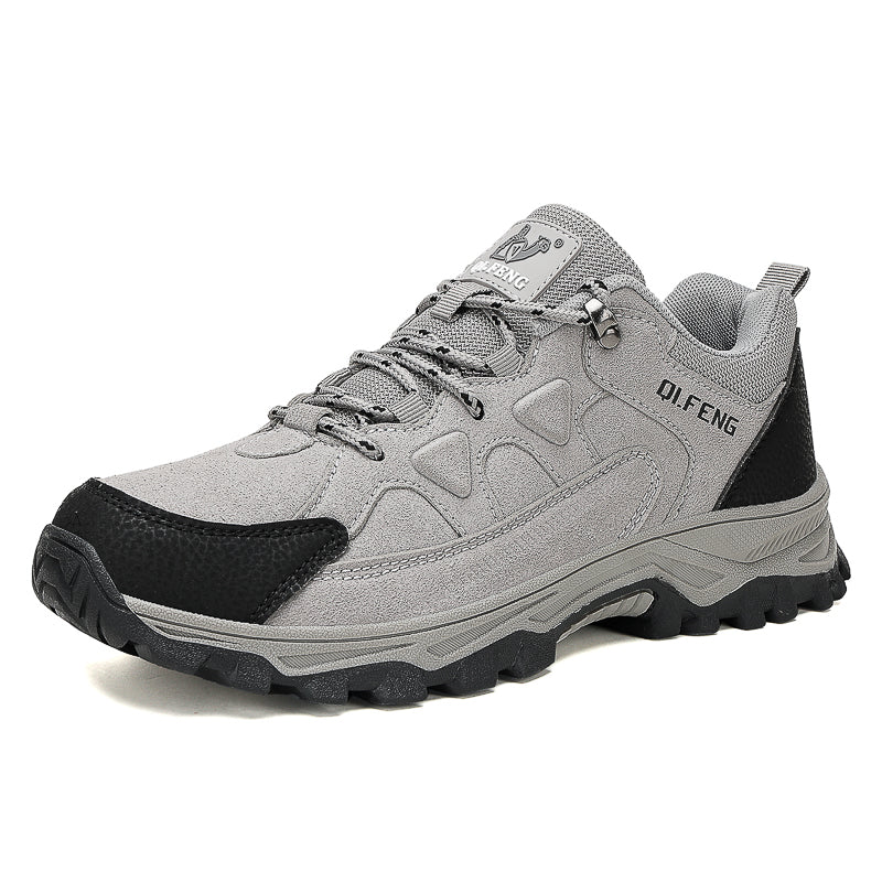 Outdoor Low-Cut Hiking Shoes with Non-Slip, Impact-Resistant & Abrasion-Proof Performance