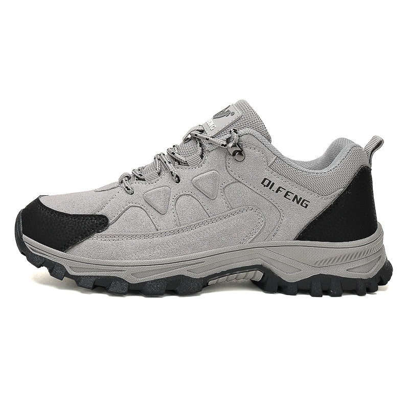 Outdoor Low-Cut Hiking Shoes with Non-Slip, Impact-Resistant & Abrasion-Proof Performance
