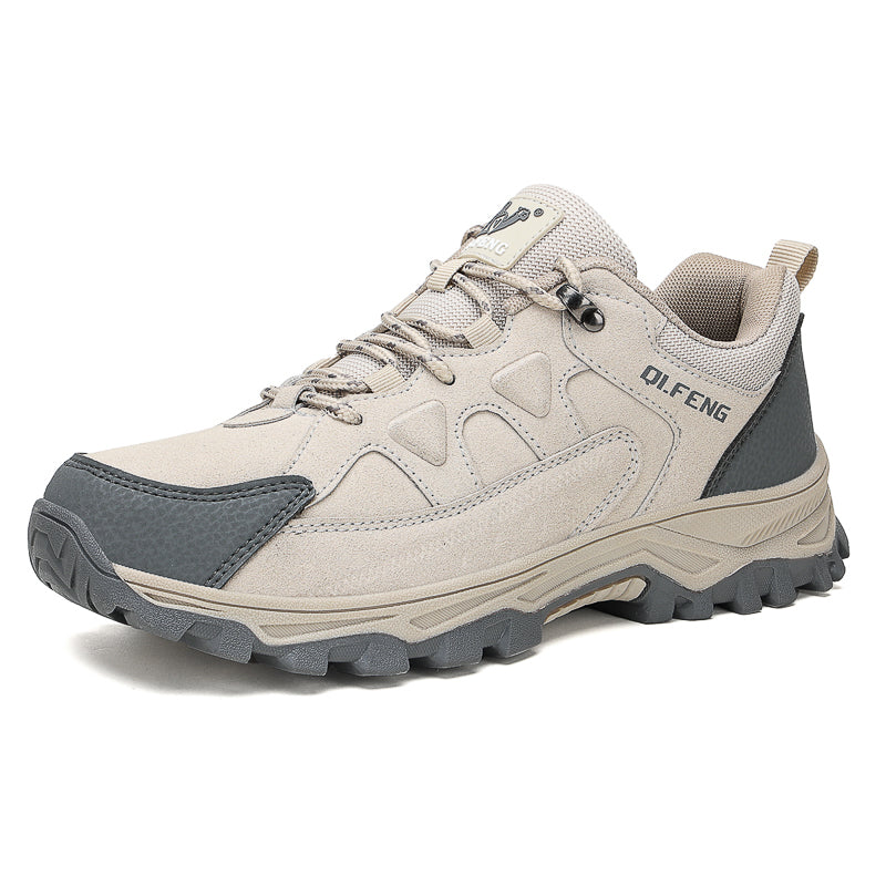 Outdoor Low-Cut Hiking Shoes with Non-Slip, Impact-Resistant & Abrasion-Proof Performance