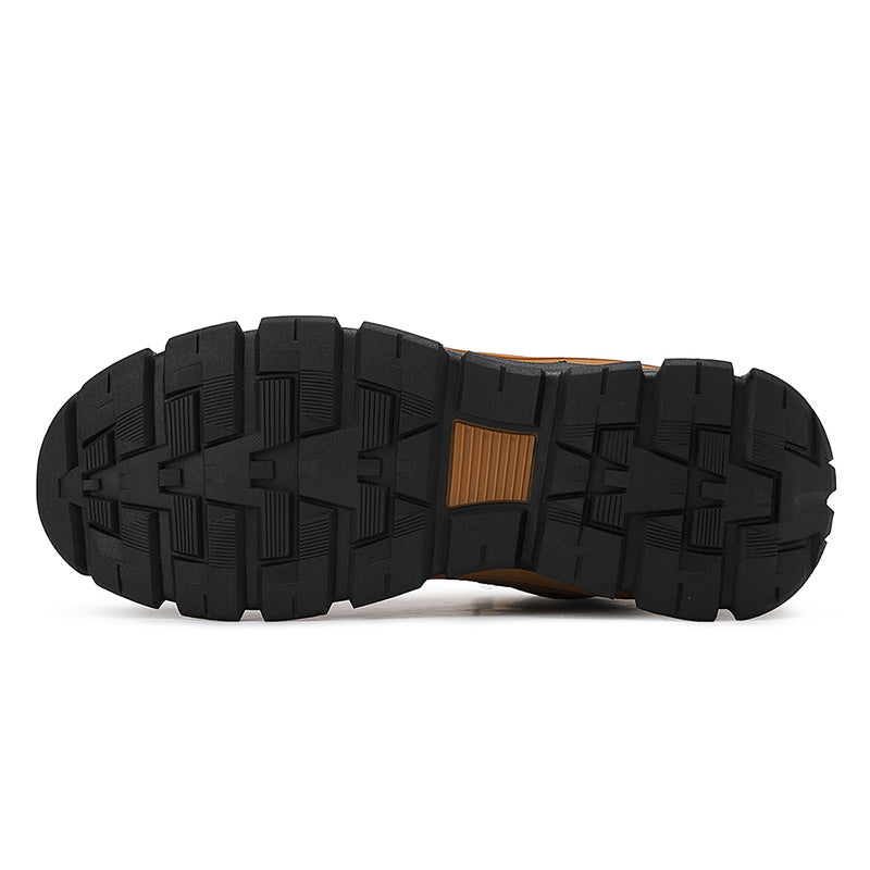 (⏰ Limited Time Sale 70% OFF 🔥) Men’s Premium Leather Hand Stitched Full-Grain Leather Boots Motorcycle Boots Work Boots Hiking Boots – Waterproof, Cut-Resistant, Anti-Slip Sole, Shock-Absorbing Arch Support, All-Day Comfort-SCSLUXE