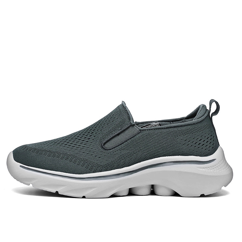 Men‘s’ Slip-On Running Walking Shoes - Zero Laces Comfort, Non-Slip Traction & Cushioned Support-SCSLUXE