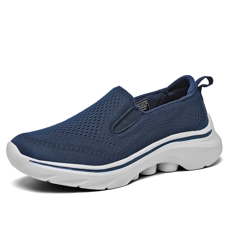 Men‘s’ Slip-On Running Walking Shoes - Zero Laces Comfort, Non-Slip Traction & Cushioned Support-SCSLUXE