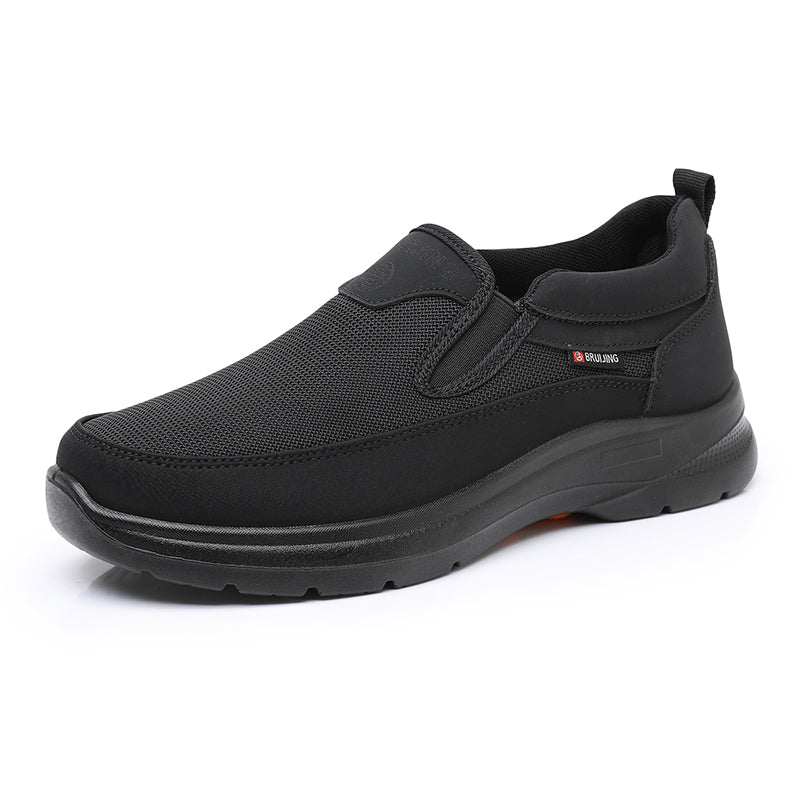 Men's Slip-On Breathable Running Shoes with Arch Support Walking Sneakers-SCSLUXE
