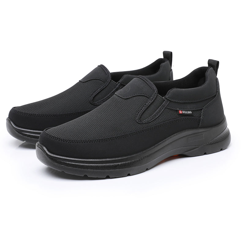 Men's Slip-On Breathable Running Shoes with Arch Support Walking Sneakers-SCSLUXE