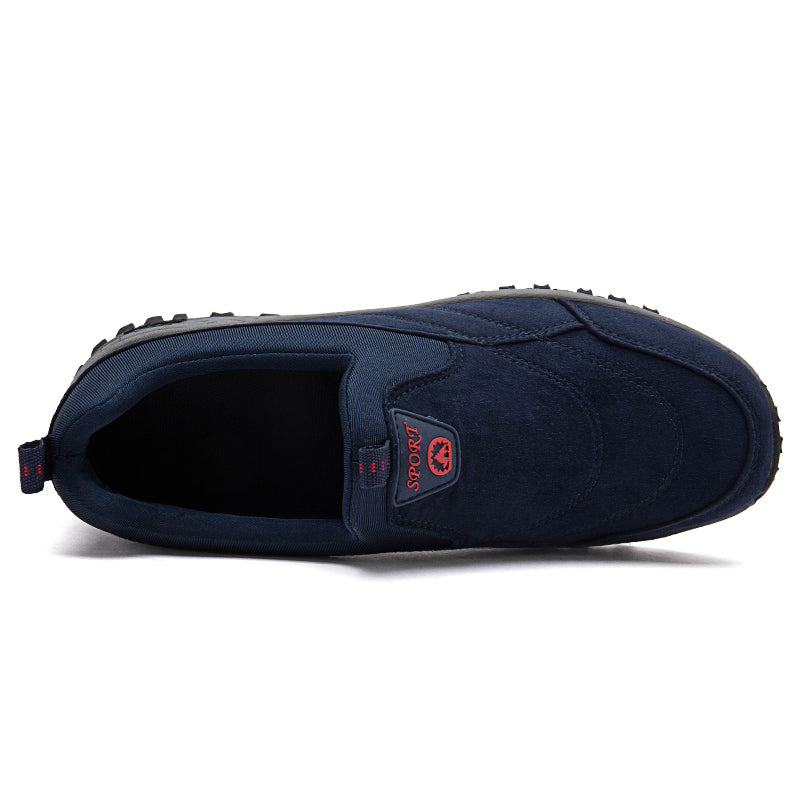 (⏰Last Day 70% OFF🔥) Veteran-Recommended Men's Slip-On Work Shoes – Cushioned Comfort, Arch Support, Non-Slip, Lightweight, All-Day Stability-SCSLUXE