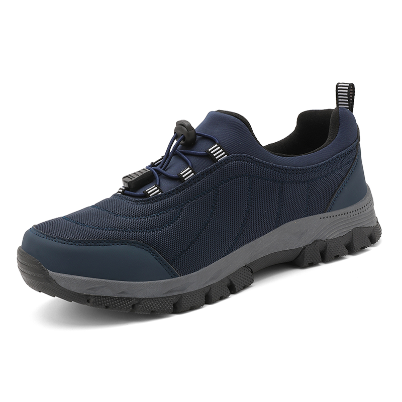 Men‘s’ Slip-On Running Walking Shoes - Zero Laces Comfort, Non-Slip Traction & Cushioned Support