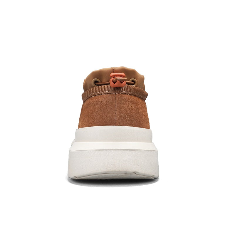 Men's Winter Warmth Wool Snow Boots Waterfoor Non-Silp Cotton Boots Orthopedic Support Winter Slippers-SCSLUXE