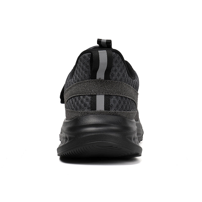 Men‘s’ Slip-On Running Walking Shoes - Zero Laces Comfort, Non-Slip Traction & Cushioned Support