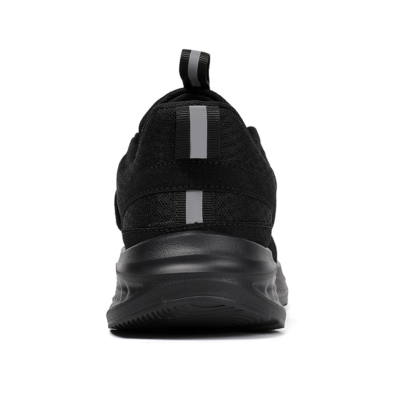 Men‘s’ Slip-On Running Walking Shoes - Zero Laces Comfort, Non-Slip Traction & Cushioned Support