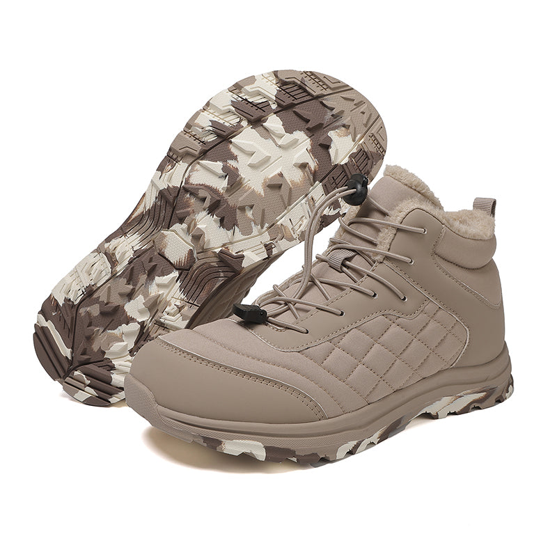 Men Combat Boots Waterproof Non-Slip Hiking Boots Anti-Puncture Anti-Sprain Work Boots