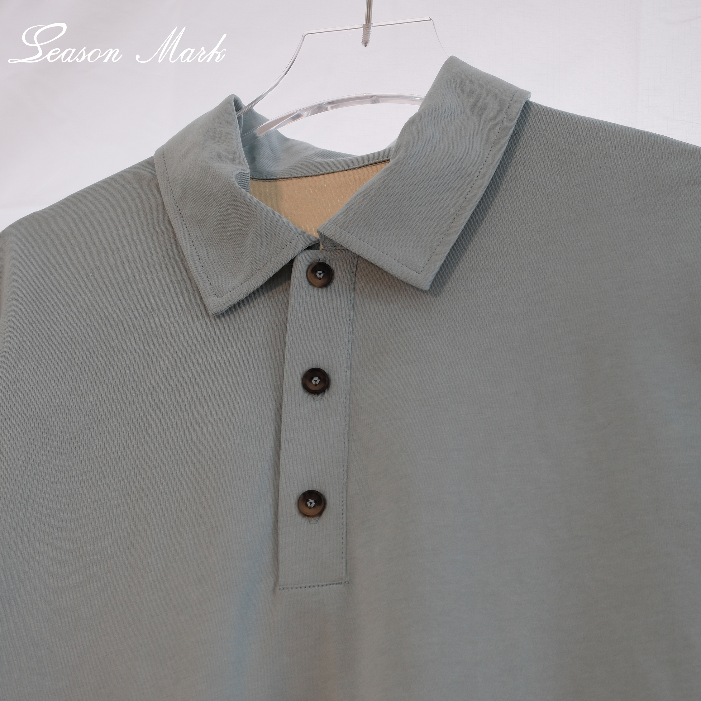 Modern Two-Tone Tee. Clean Style. All-Day Comfort.