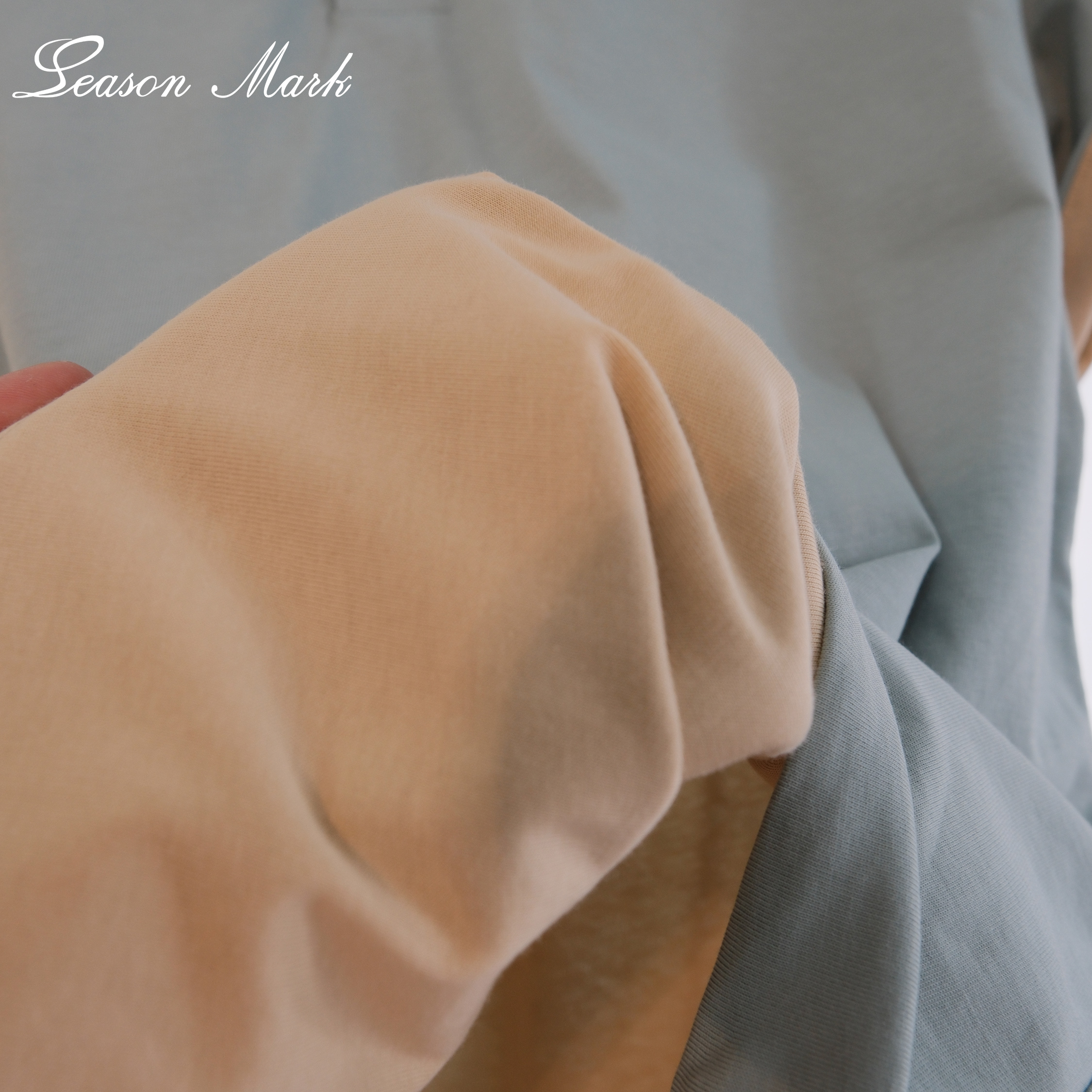 Modern Two-Tone Tee. Clean Style. All-Day Comfort.