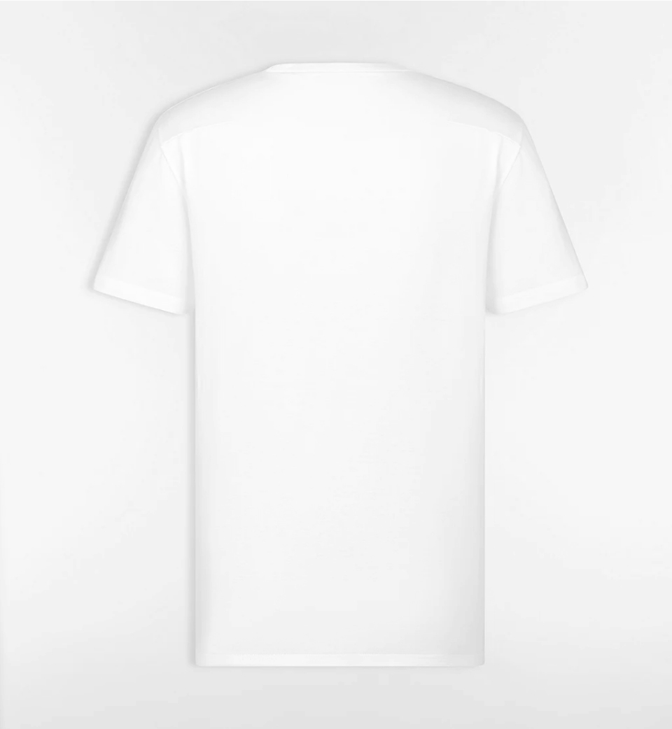 Minimalist Bee Embroidered T-Shirt – Casual Cotton Tee