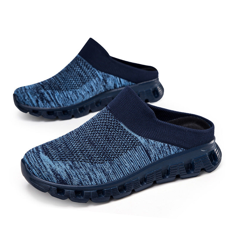 Men’s Recovery Slippers – Ultra Comfortable with Soft Cushioning, Arch Support, Non-Slip Sole, and Breathable Materials for Enhanced Comfort and Foot Health-SCSLUXE