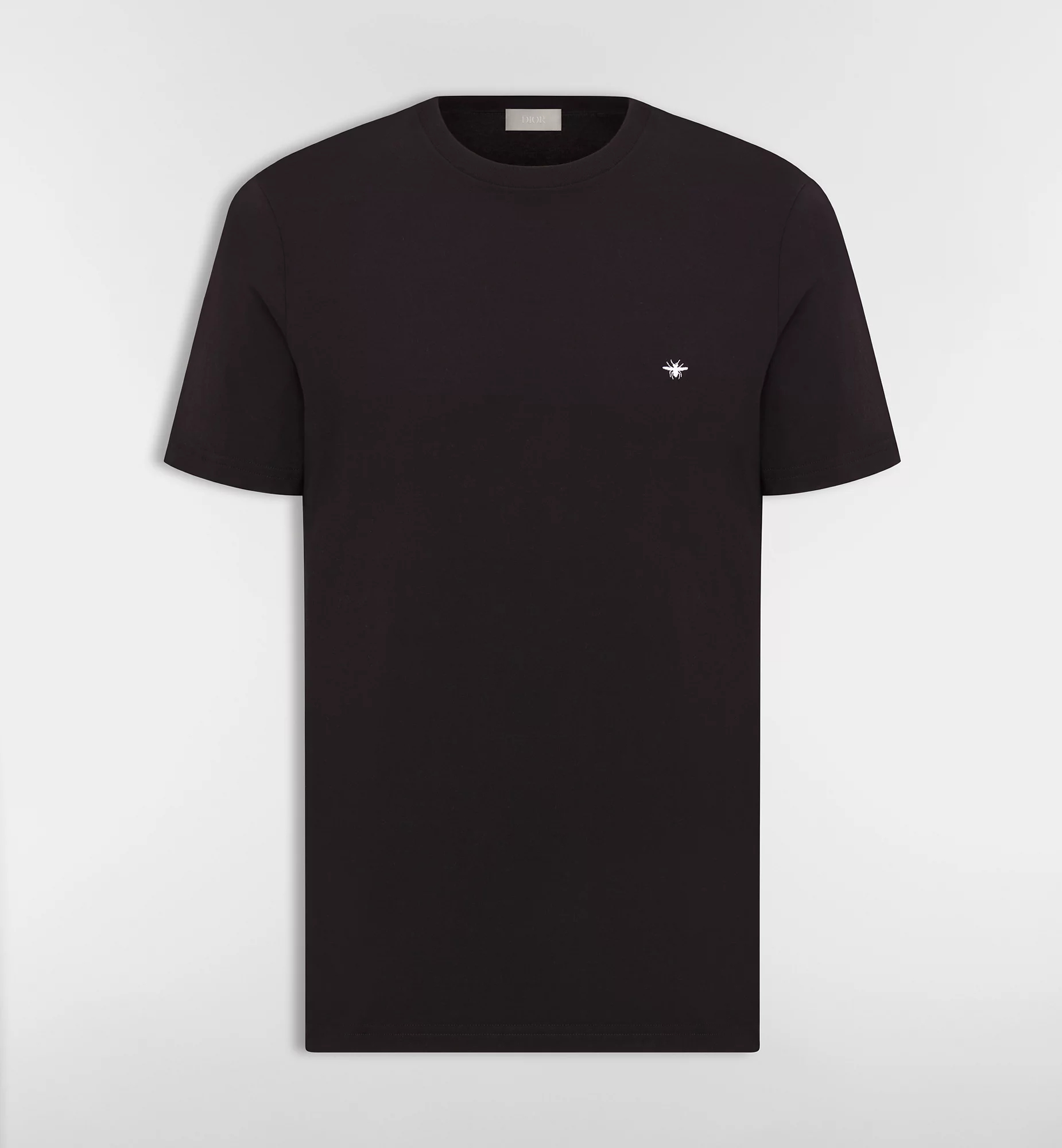 Minimalist Bee Embroidered T-Shirt – Casual Cotton Tee