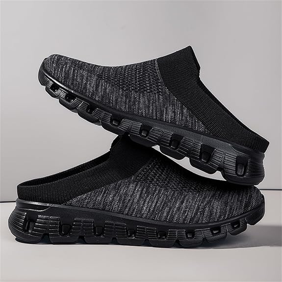 Men’s Recovery Slippers – Ultra Comfortable with Soft Cushioning, Arch Support, Non-Slip Sole, and Breathable Materials for Enhanced Comfort and Foot Health-SCSLUXE