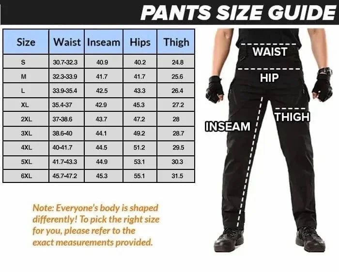 Tactical Waterproof Pants — ❄️Winter Sale 50% Off💧