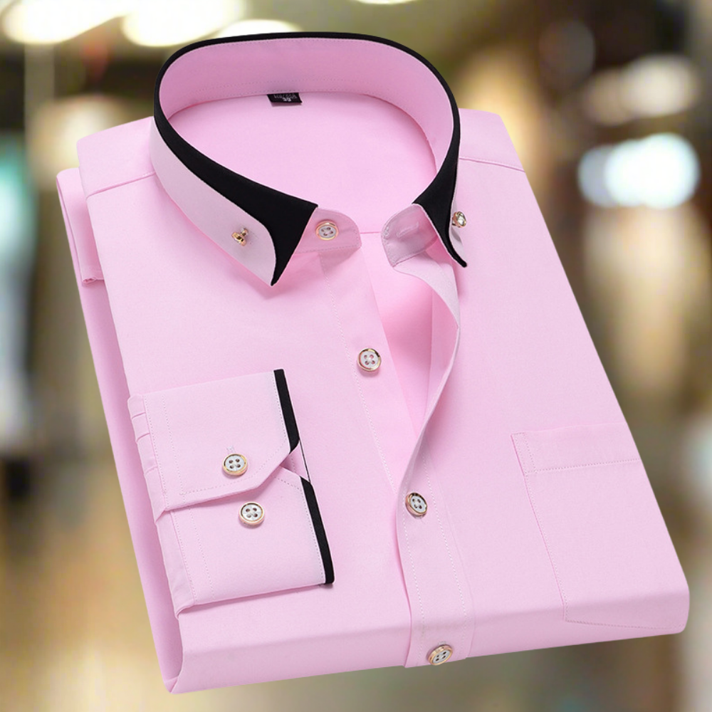 Accent Collar Dress Shirt