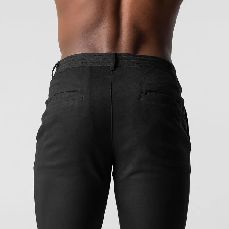 ACTIVE CHINOS - BLACK