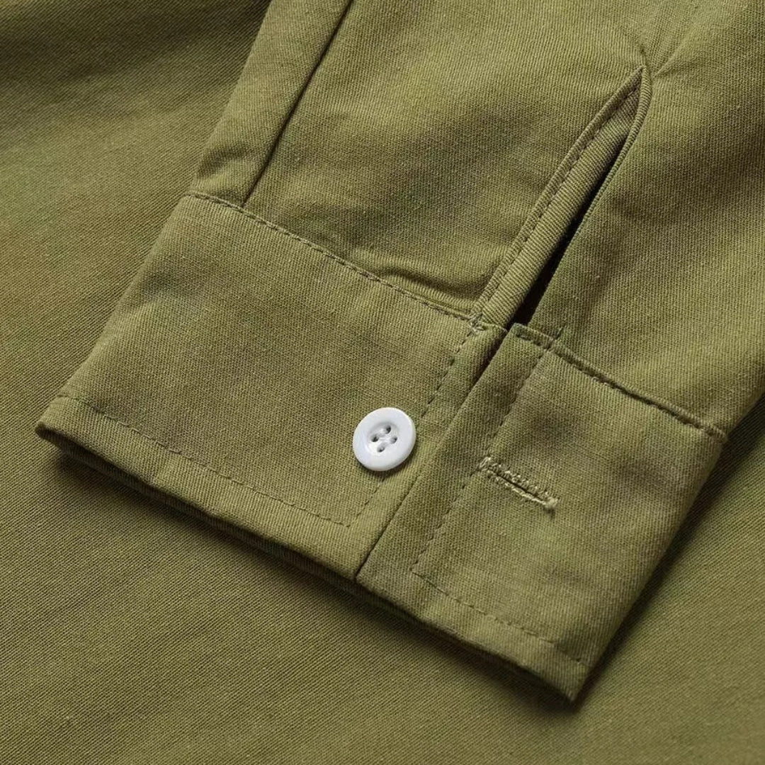 Men’s oxford work shirt – long sleeve button down