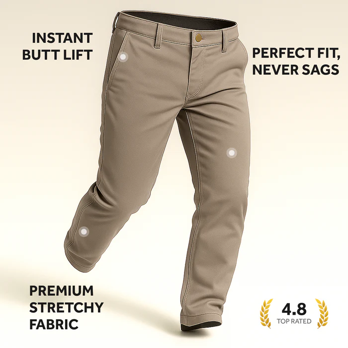Feel Good Light Khaki Chinos
