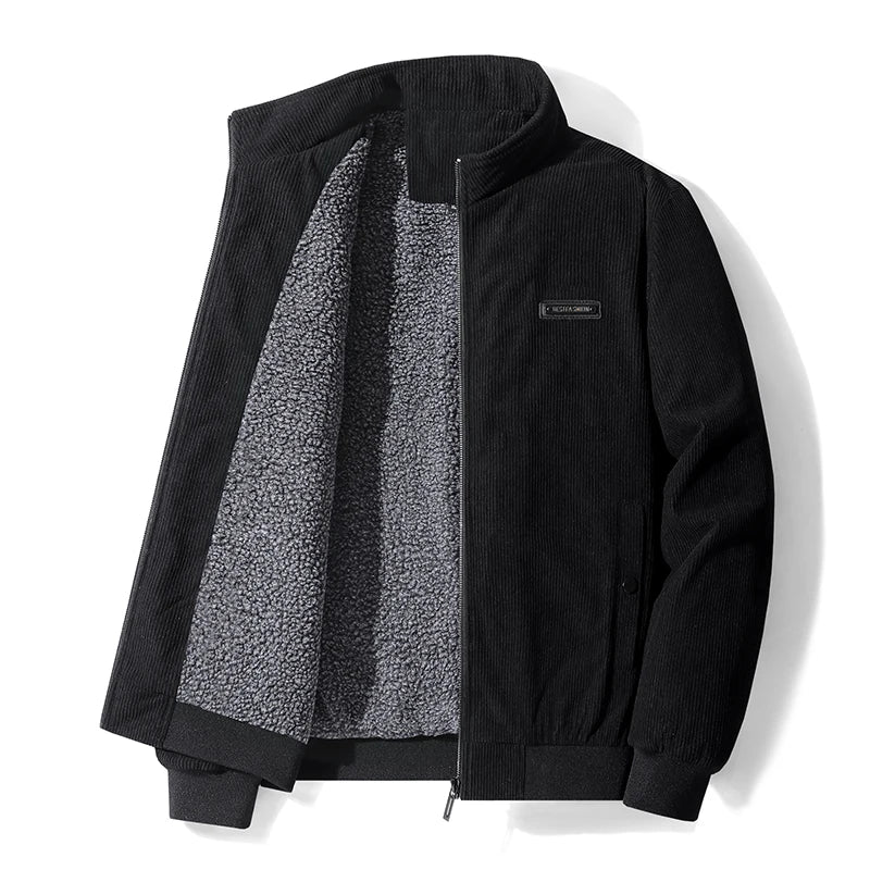 Fleece-Lined Corduroy Jacket