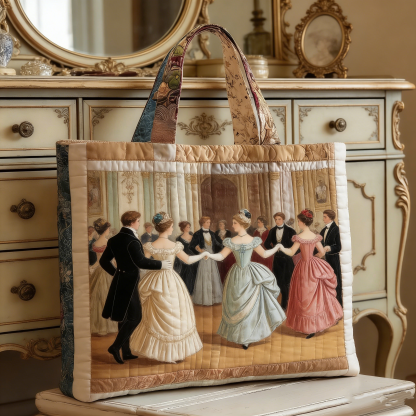 Victorian Ballroom Quilted Tote Bag WGO3582