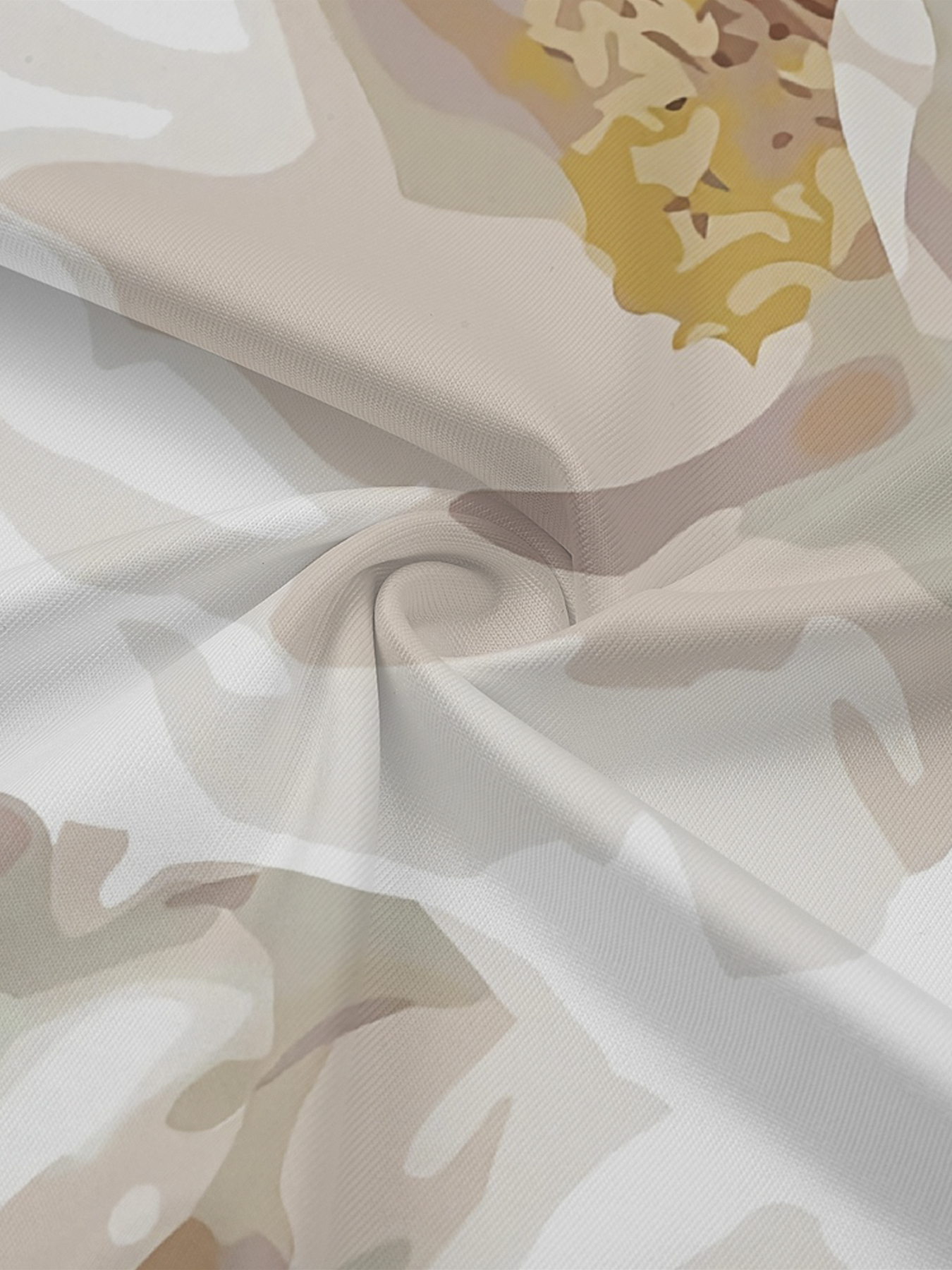 Neutral Floral Off-Shoulder Jumpsuit