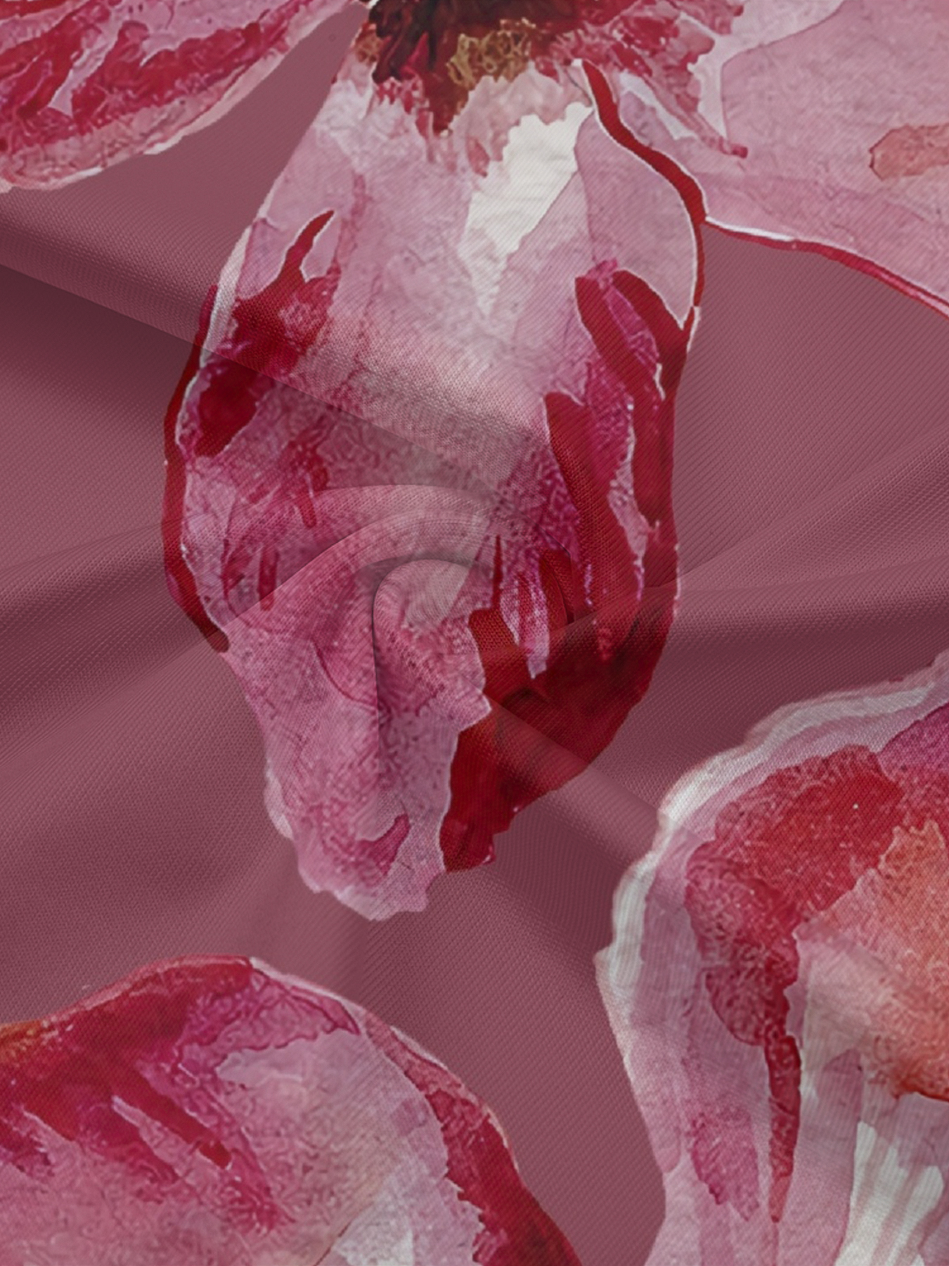 Bold Red Floral Off-Shoulder Jumpsuit