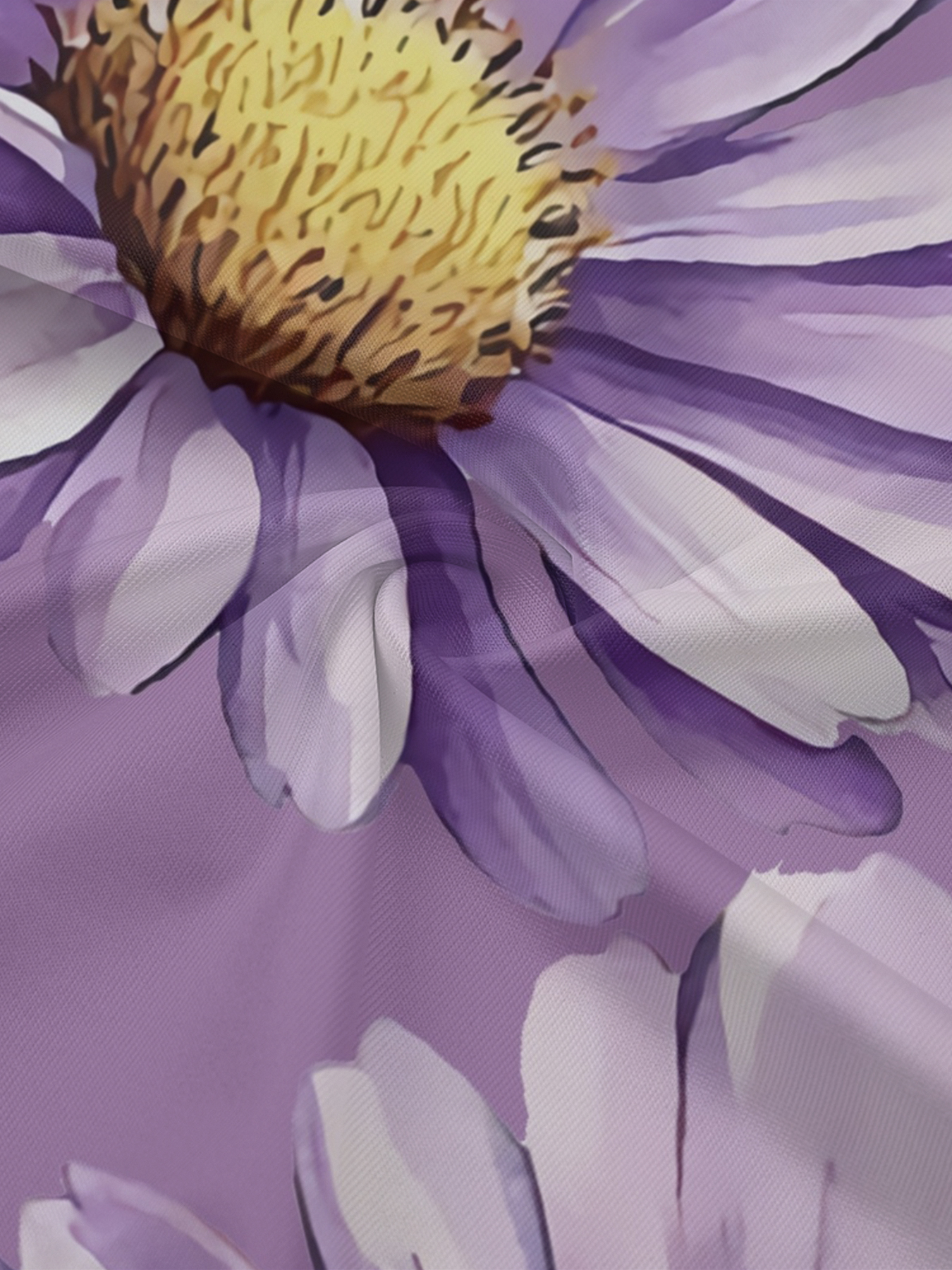 Lavender Daisy Off-Shoulder Jumpsuit