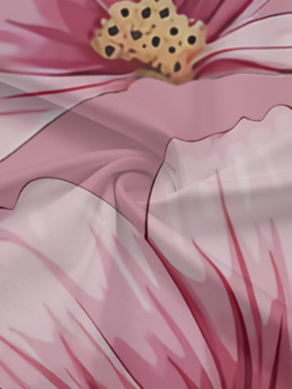 Pink Cosmo Floral Off-Shoulder Jumpsuit