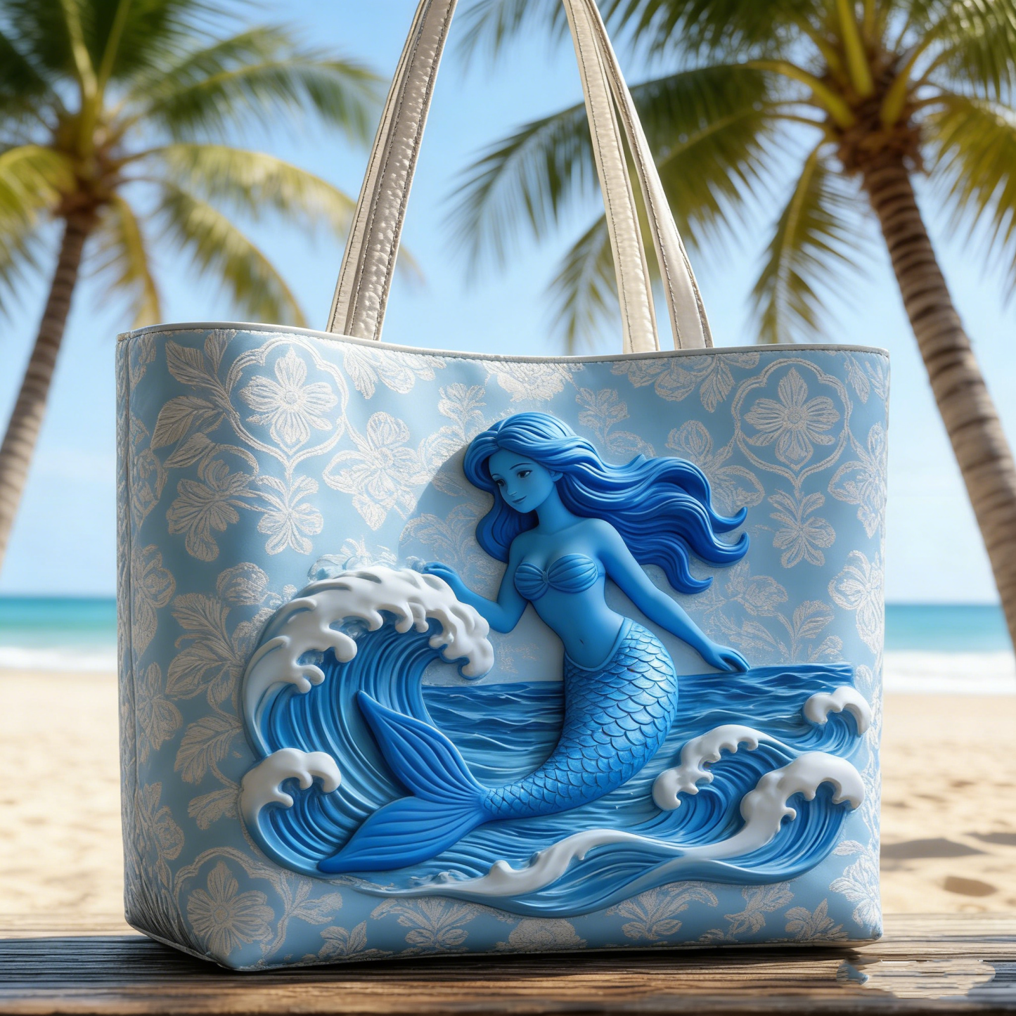 Moonlit Meow QuiltedTote Bag