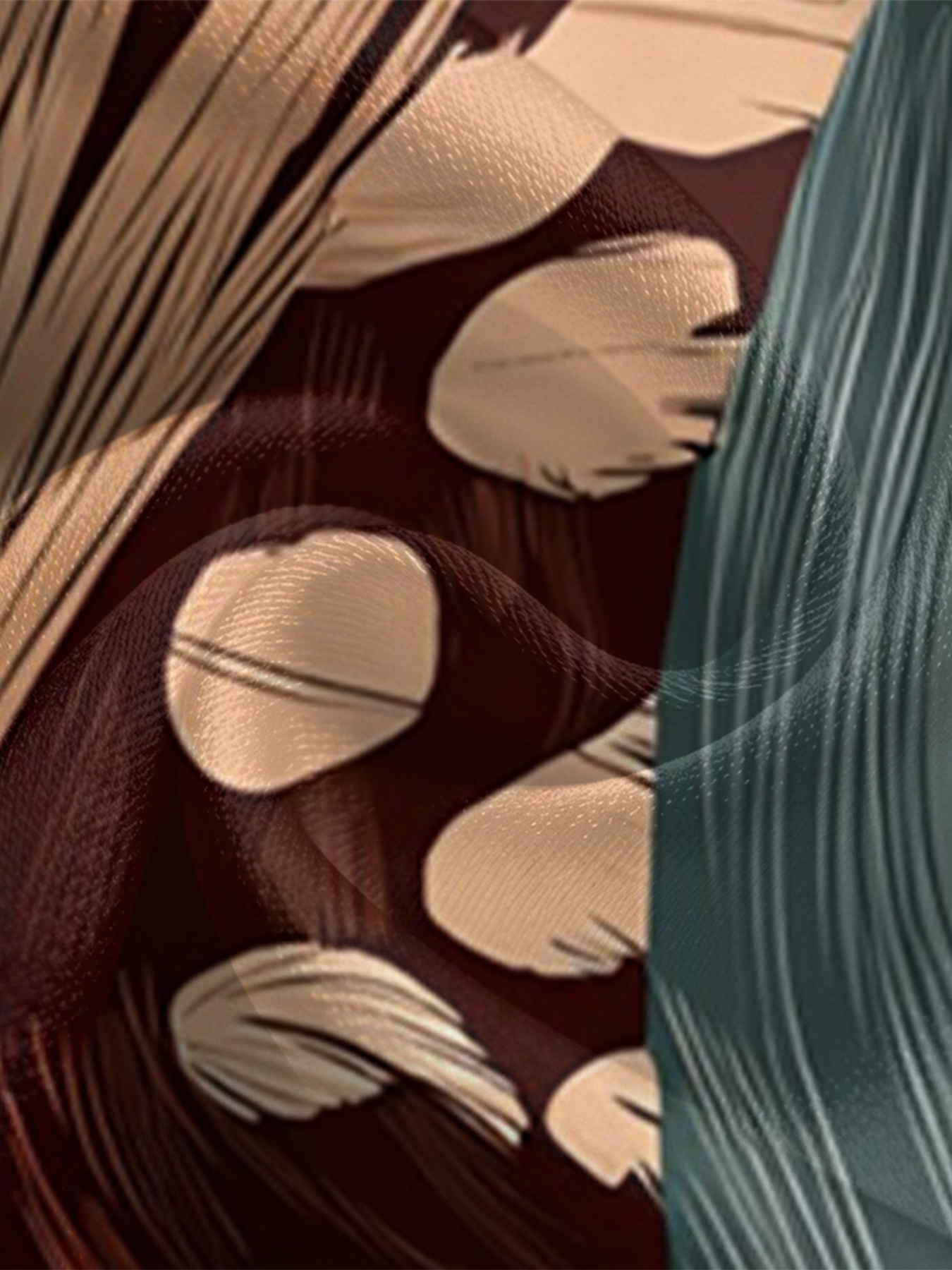 Safari Stripe & Spot Long Sleeve Zip-Up Jumpsuit RST403