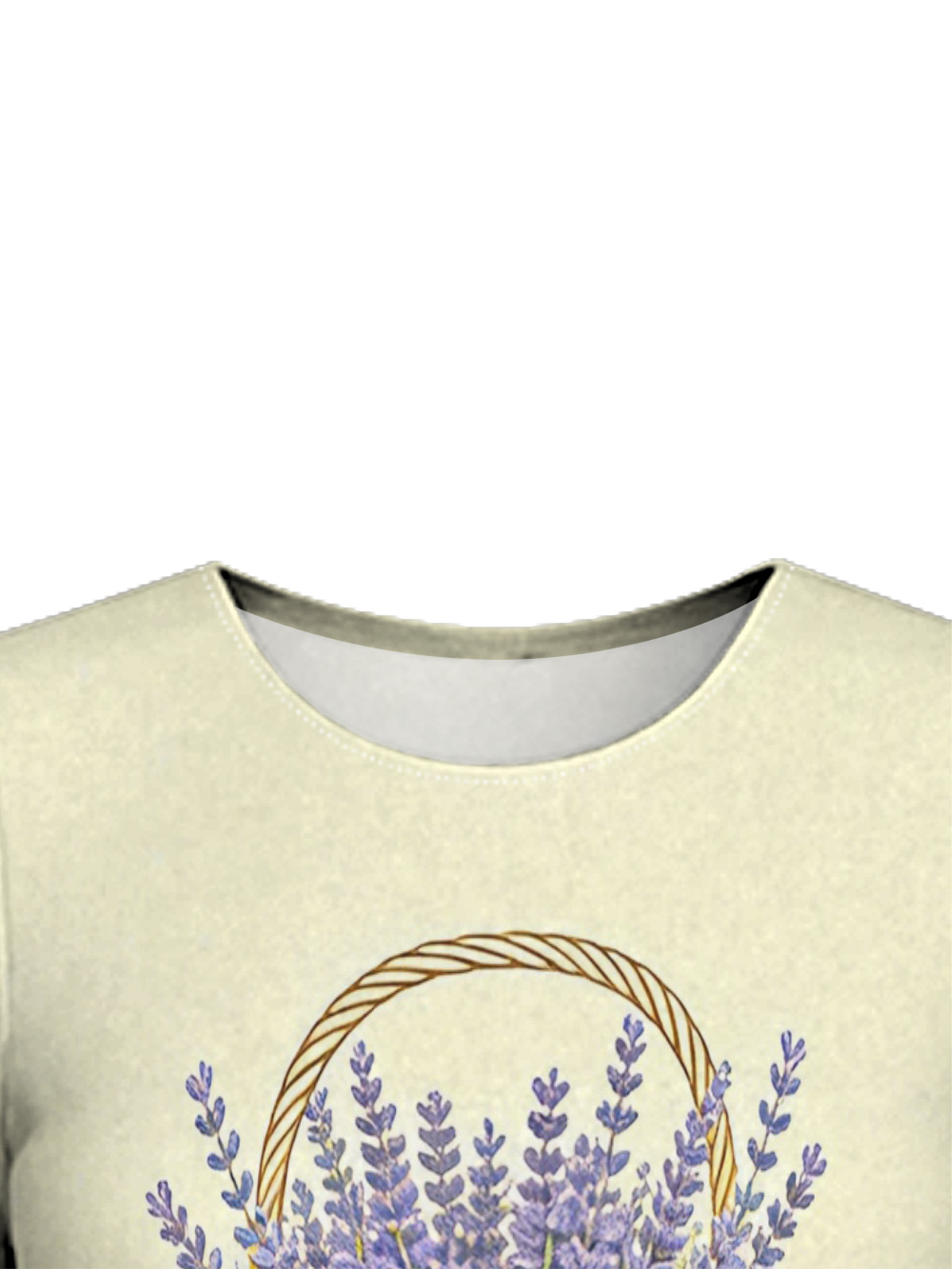 Mint Ombre Lavender Cross Easter Flare Sleeve Bodycon Midi Dress