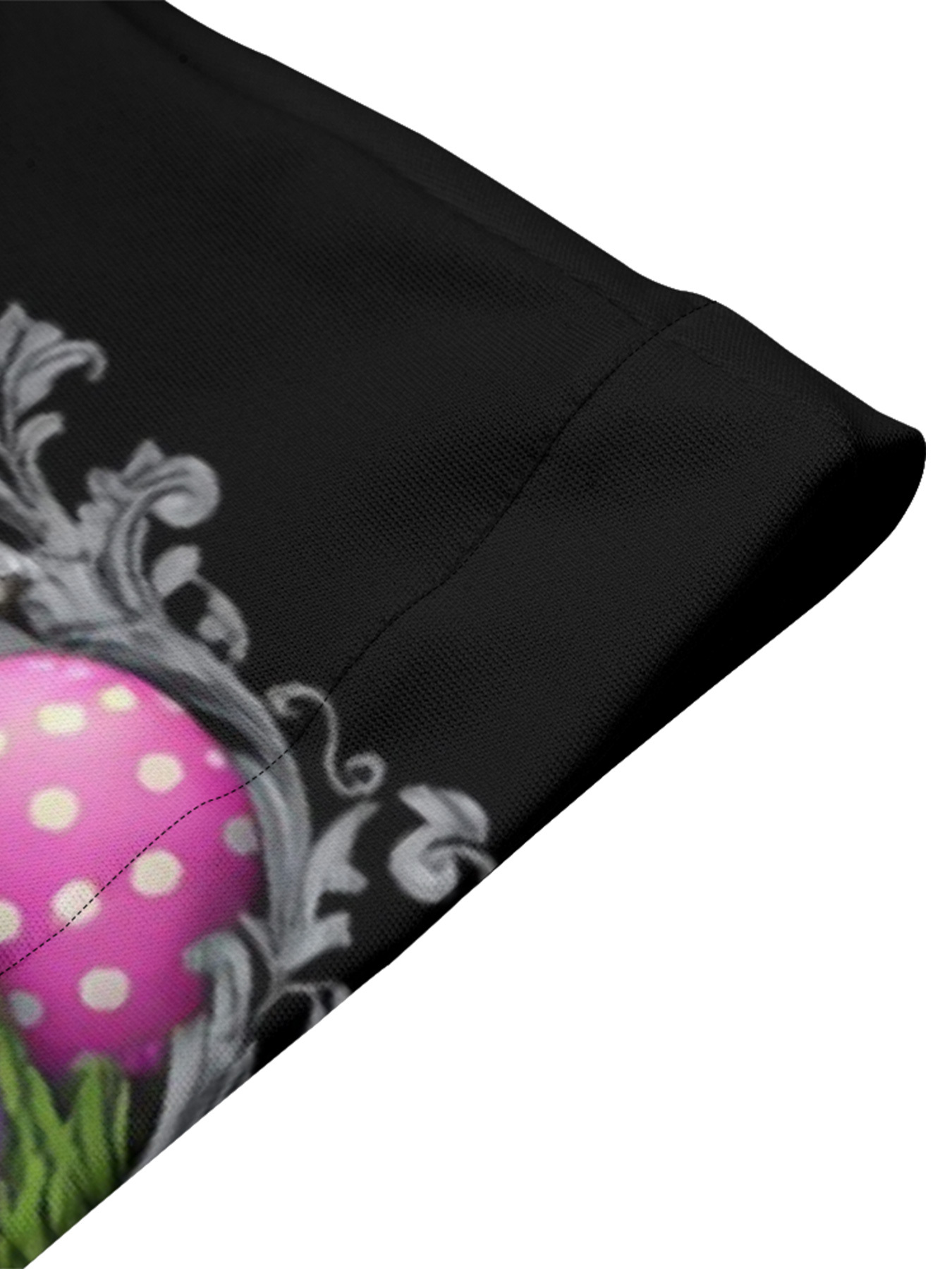 Easter Bunny Christian Cross Flare Sleeve Bodycon Midi Dress