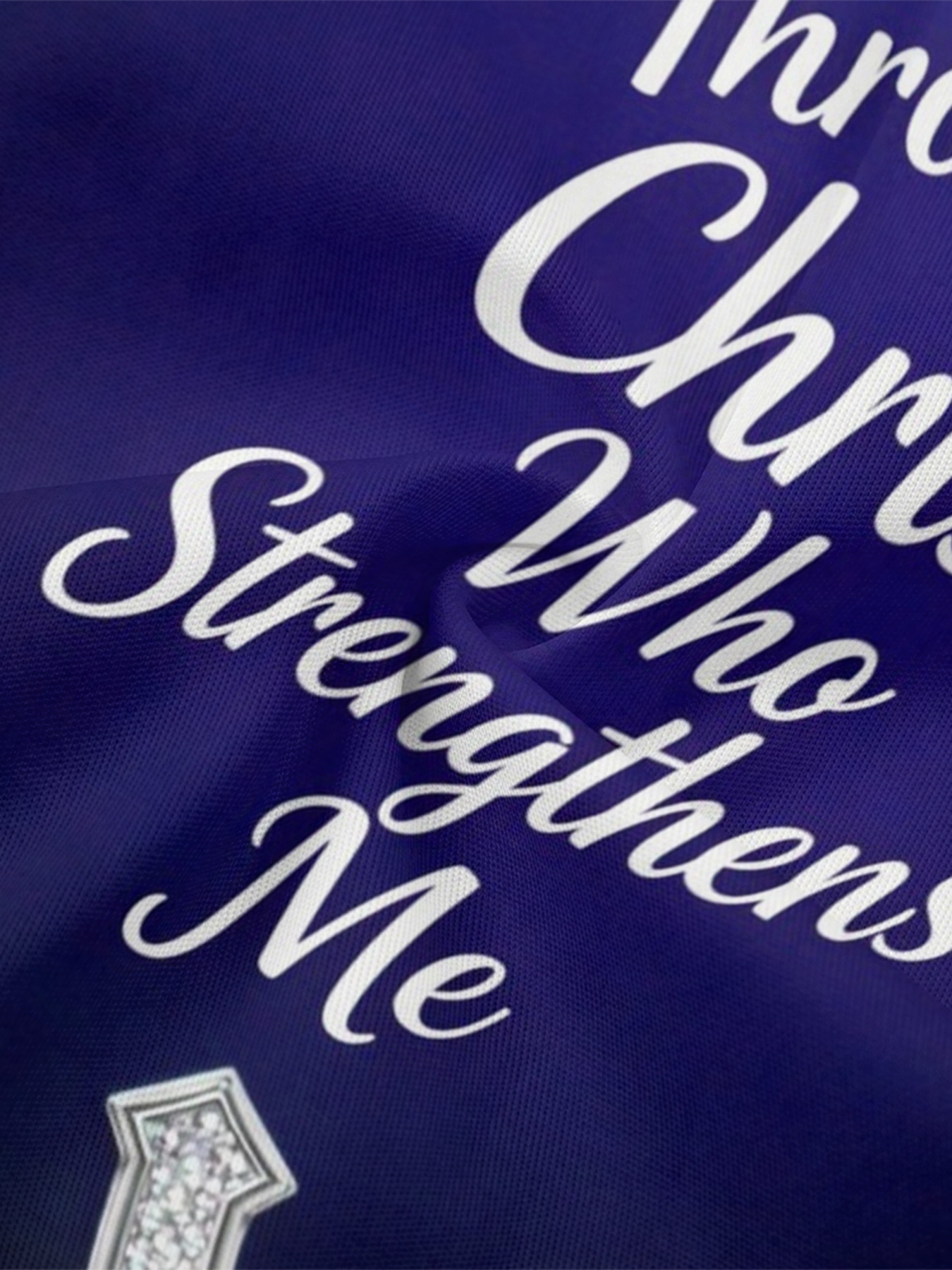 Blue Iris Floral Cross Scripture Easter Flare Sleeve Bodycon Midi Dress JIHB2863