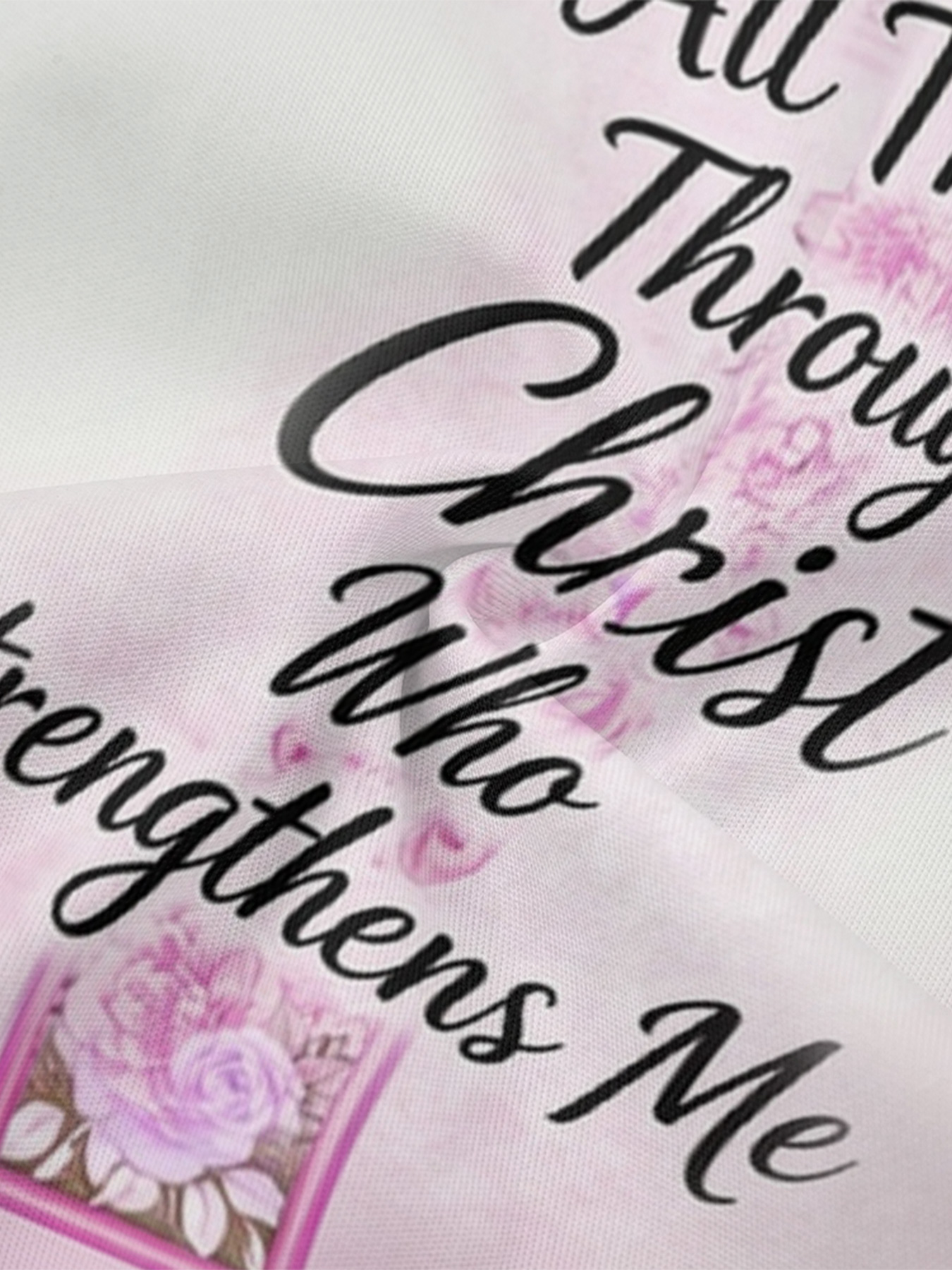 Floral Cross Scripture Easter Flare Sleeve Bodycon Midi Dress JHU758