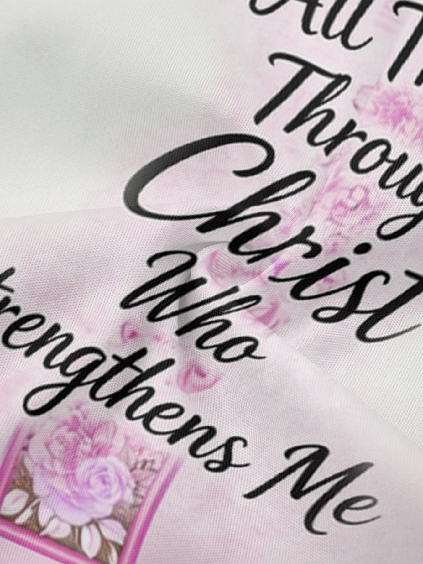 Floral Cross Scripture Easter Flare Sleeve Bodycon Midi Dress JHU758