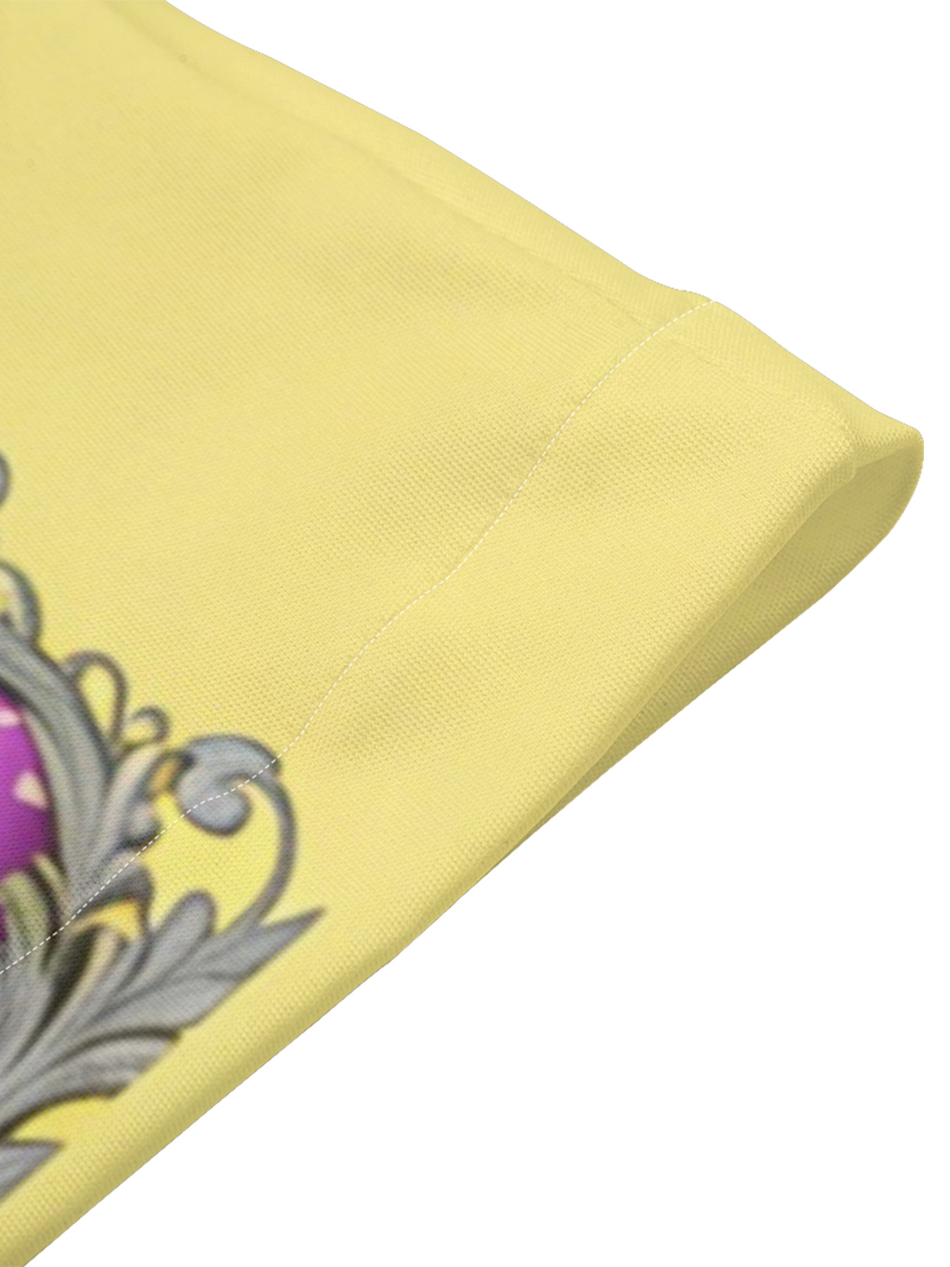 Sunny Yellow Easter Bunny Cross Easter Flare Sleeve Bodycon Midi Dress